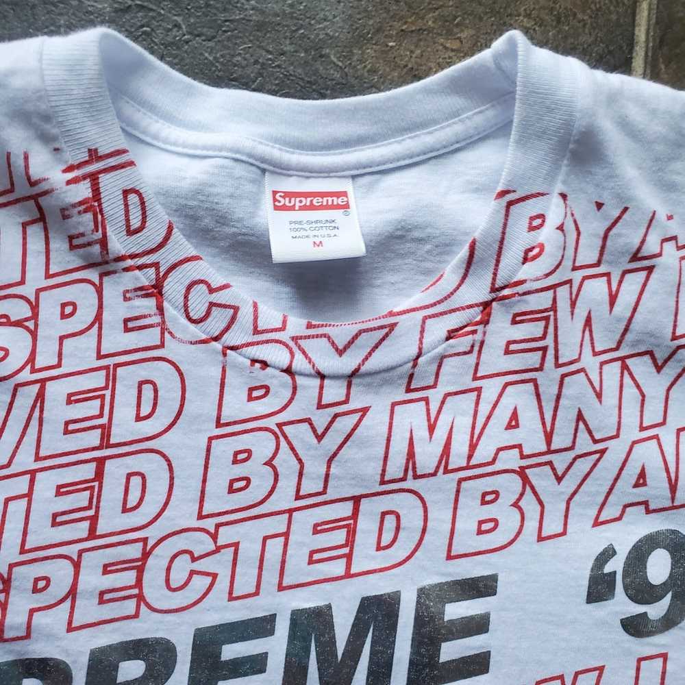 SUPREME RESPECTED TEE - image 3