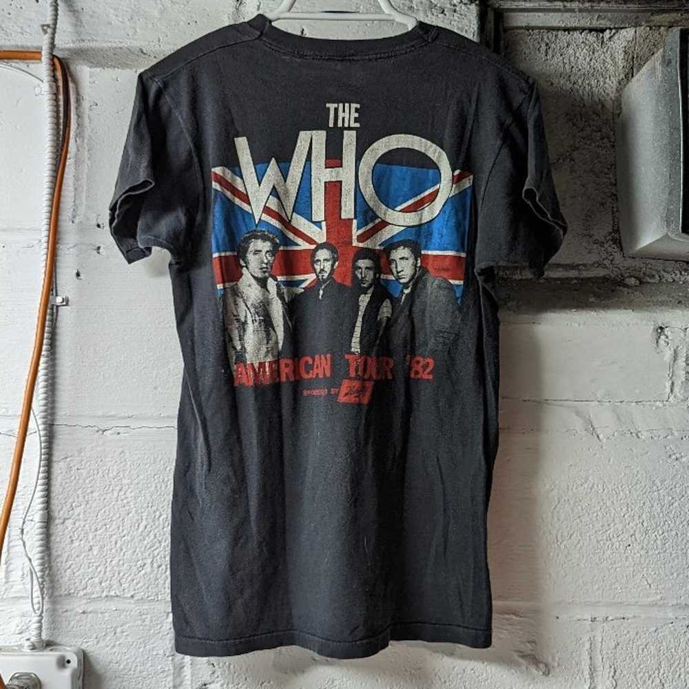 Vintage 1982 The Who American Tour Shirt - image 6