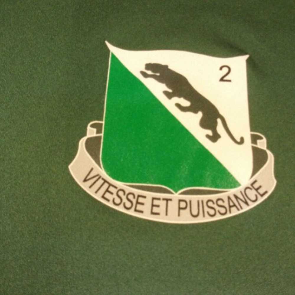 Rare 69th Armor Regiment Vitesse Et Puissance Speed A Gem 