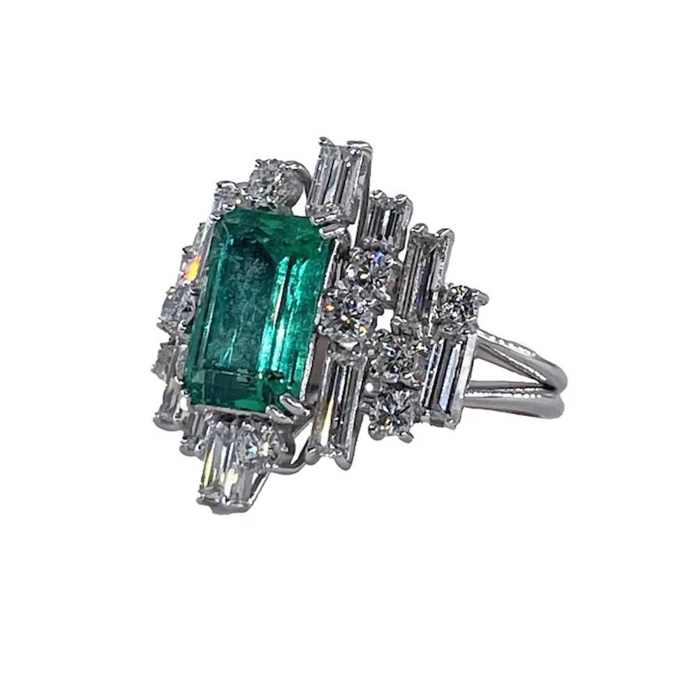 Vintage AGL 5.75cts Insignificant Colombian Green… - image 4