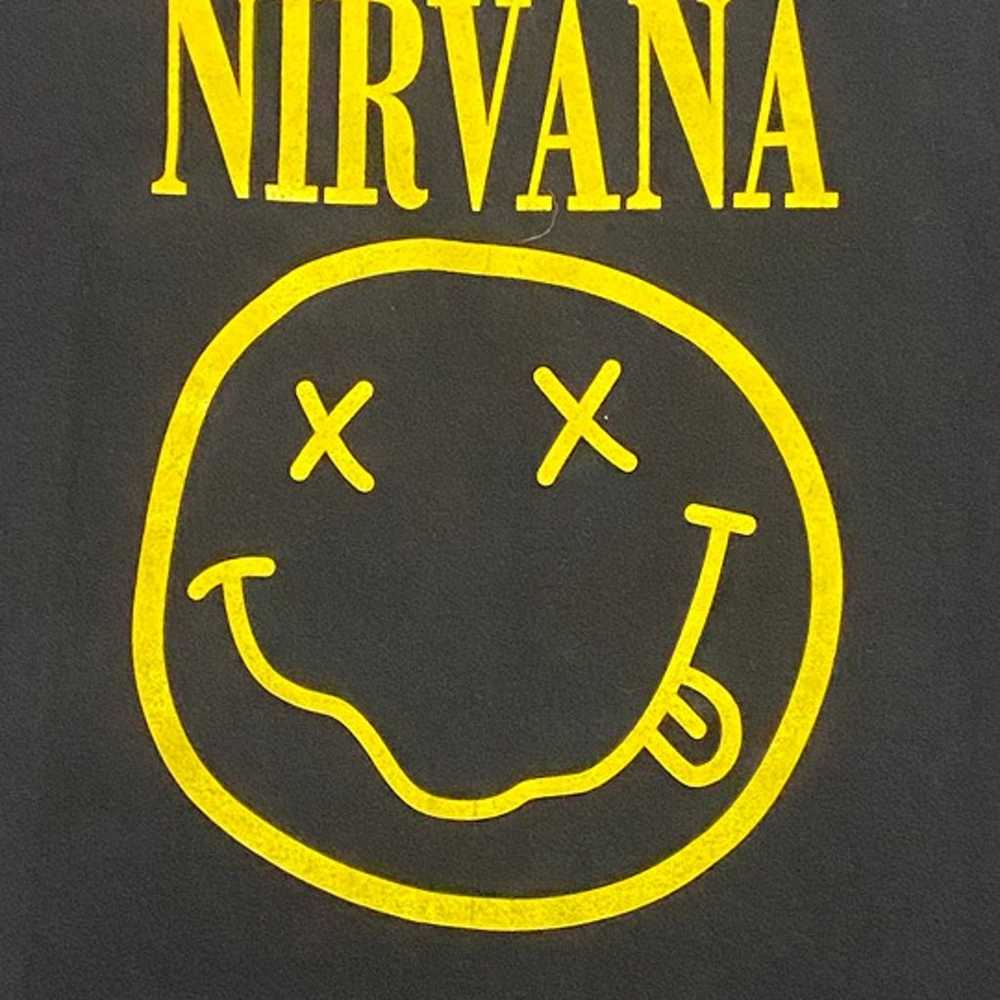 Vintage Y2Ks GTS Brand Nirvana Nevermind Men's Si… - image 3