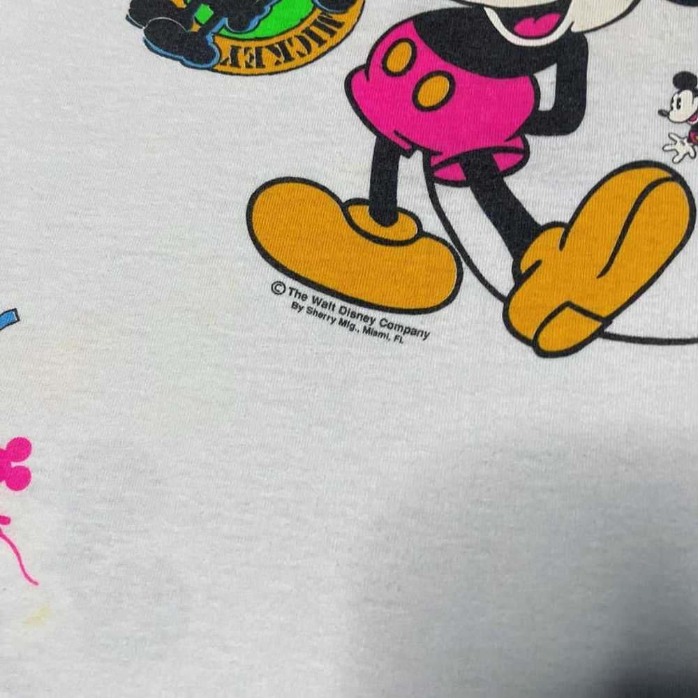 Vintage 1980s Mickey Mouse AOP T-Shirt *RARE* - image 4
