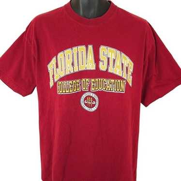 Florida State Seminoles T Shirt Mens Size Large V… - image 1