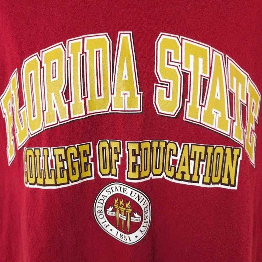Florida State Seminoles T Shirt Mens Size Large V… - image 2
