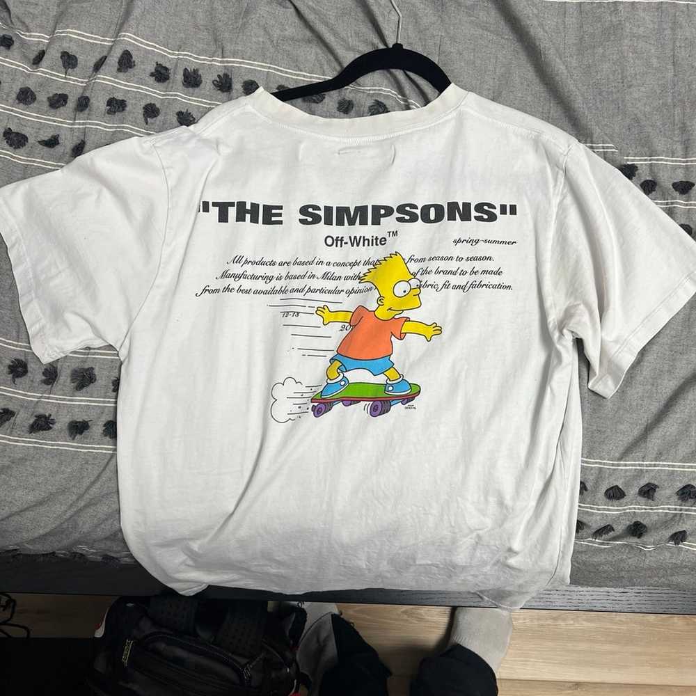 Off White x Simpsons Shirt - image 2