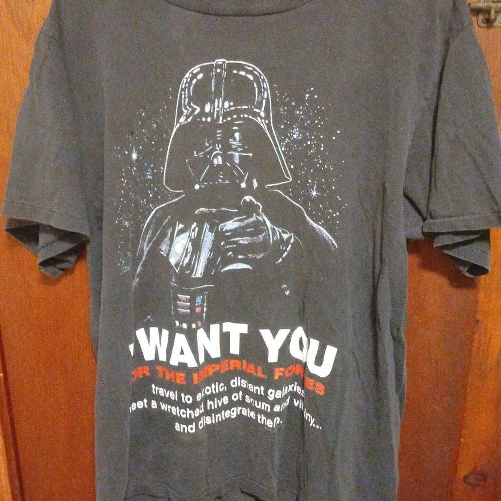 Vintage Star Wars w/ Darth Vader T-shirt - image 2