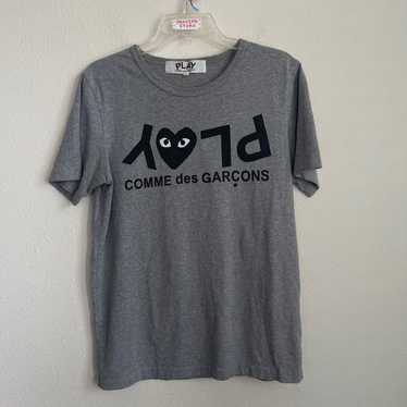 PLAY Comme Des Garcons Short Sleeve Heather Tee T… - image 1