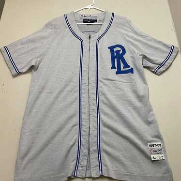 Ralph Lauren Polo Sport Yankees Grey Baseball Jer… - image 1