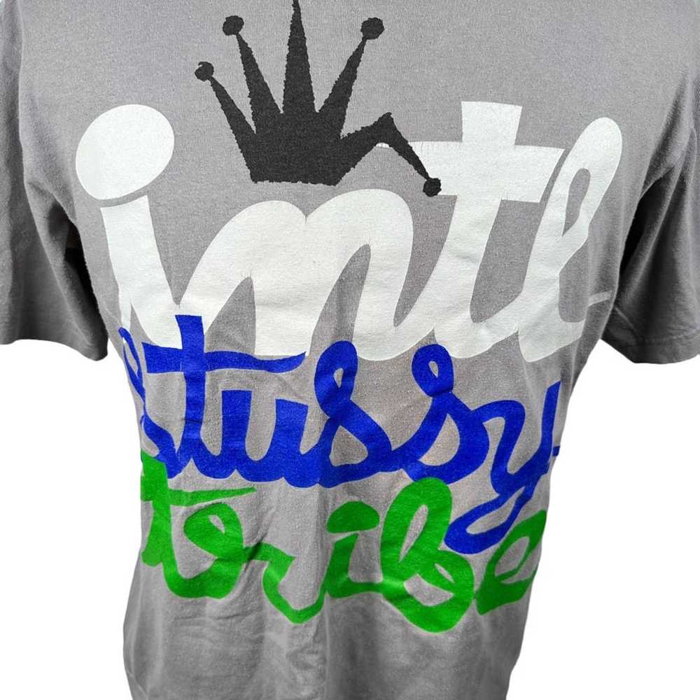 Stussy Mens T-Shirt Intl Tribe Near Vintage 2006 … - image 5