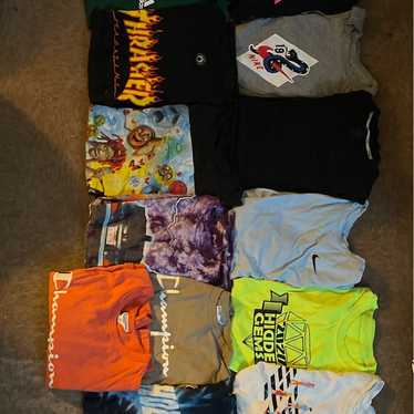 bundle of clothes