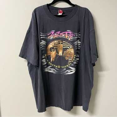 Vintage ZZ Top 1997 Shirt Mean Rhythm Global Tour - image 1