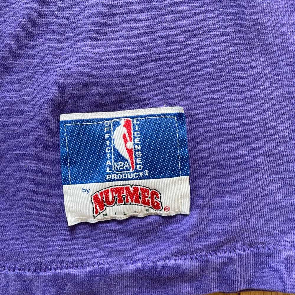 Nutmeg Mills Phoenix Suns NBA Vintage 90s Faded G… - image 6