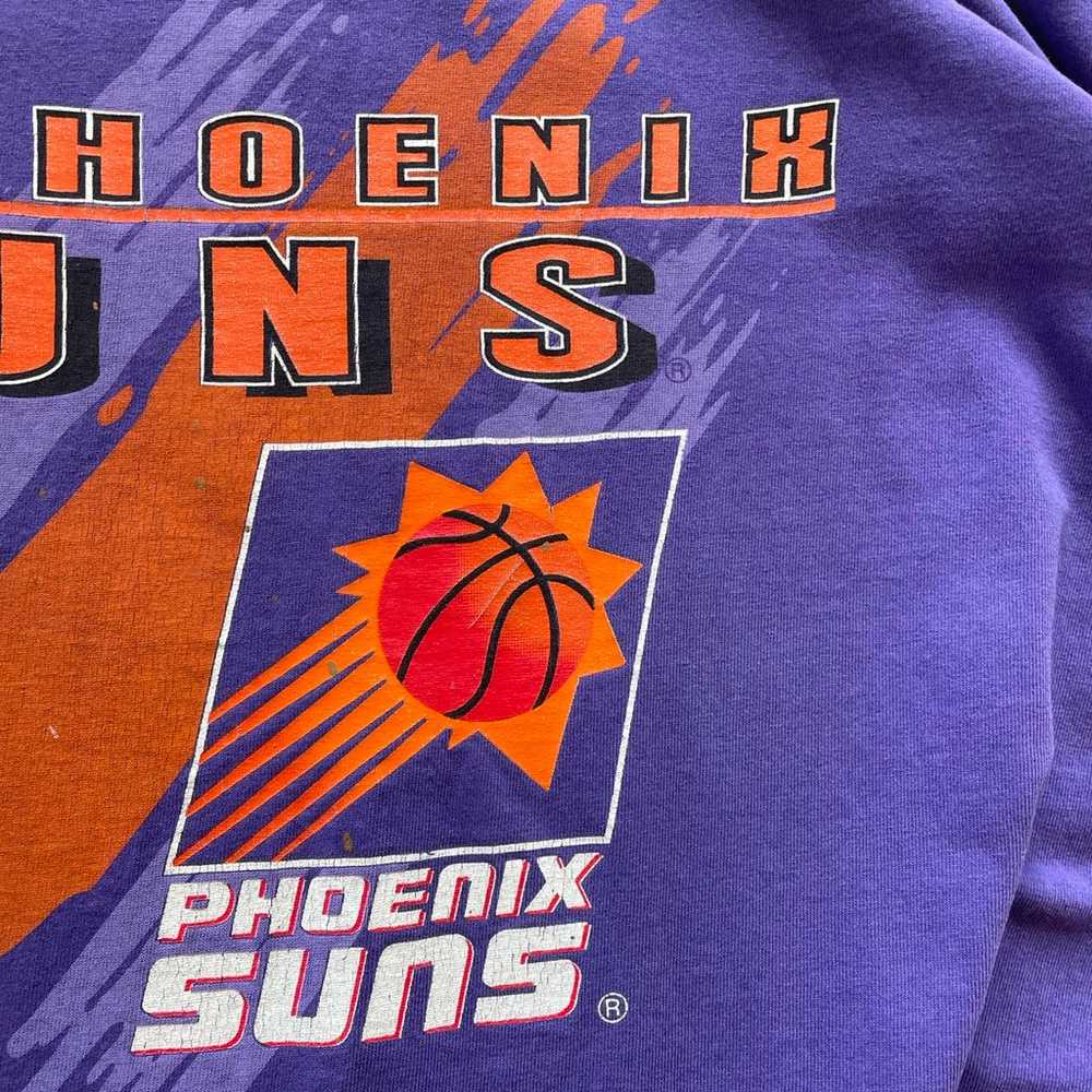 Nutmeg Mills Phoenix Suns NBA Vintage 90s Faded G… - image 8