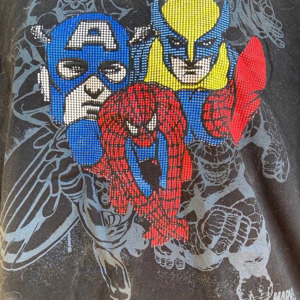 Marvel Comics T Shirt Vintage 2008 Spider-Man Wol… - image 3