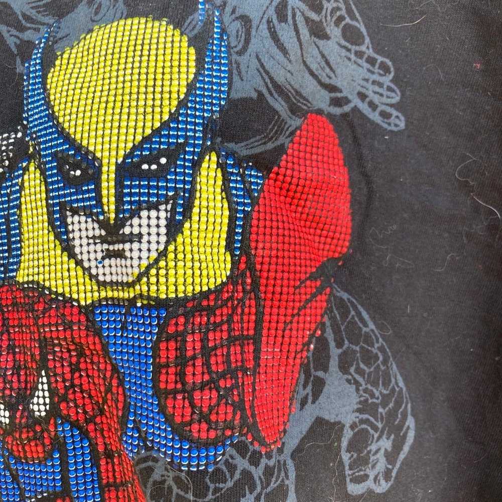Marvel Comics T Shirt Vintage 2008 Spider-Man Wol… - image 7