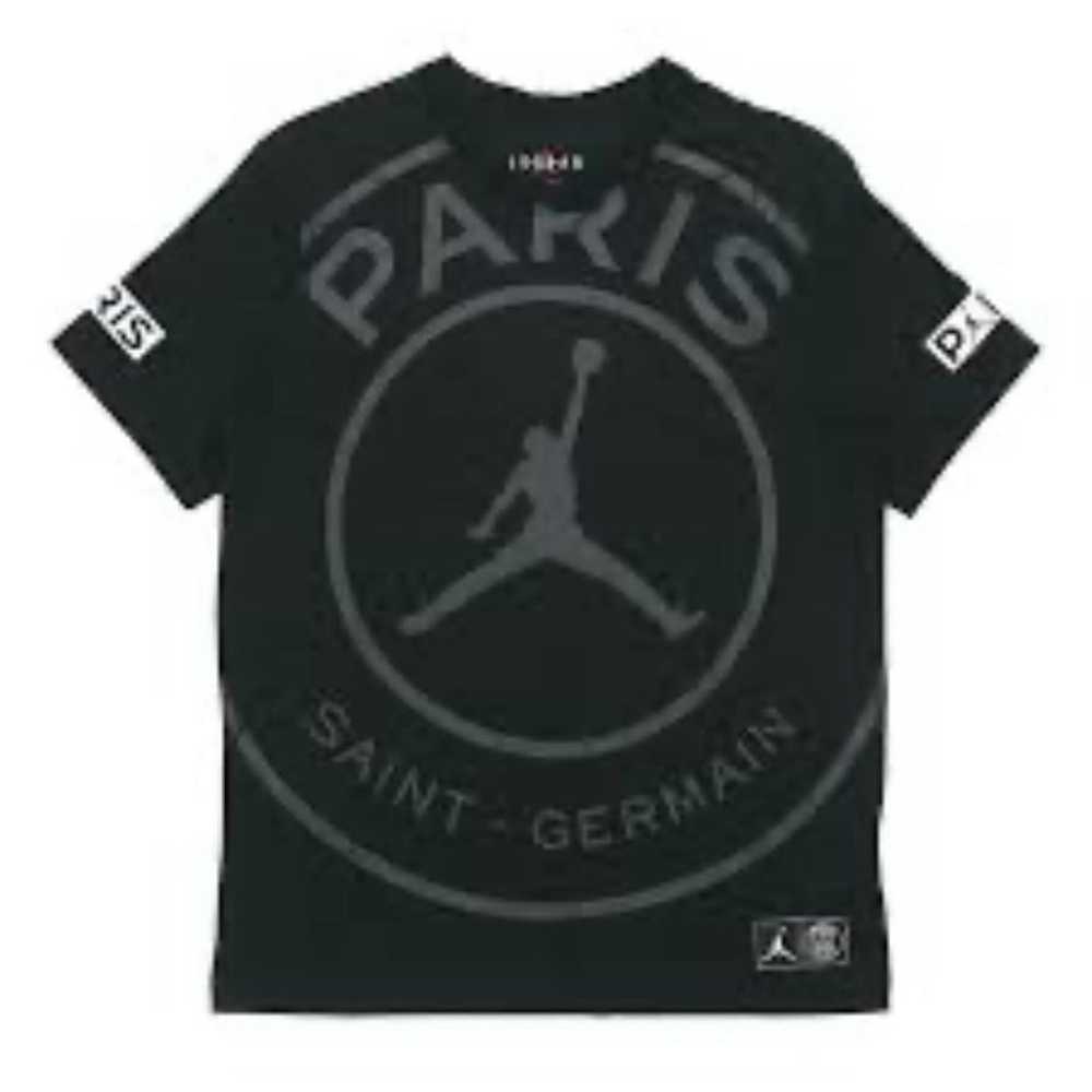 RARE Air Jordan Paris Saint-Germain S/S Logo Tee … - image 2