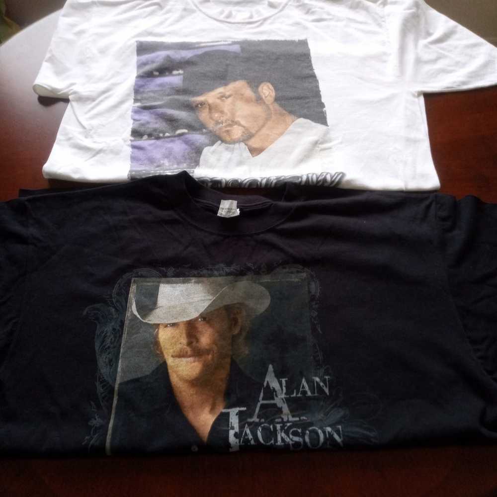 VINTAGE Tim McGraw & Alan Jackson Concert Tours 2… - image 1