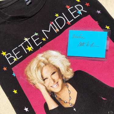 ‘15 Bette Midler Concert Tee Size XL & Slabbed Cu… - image 1