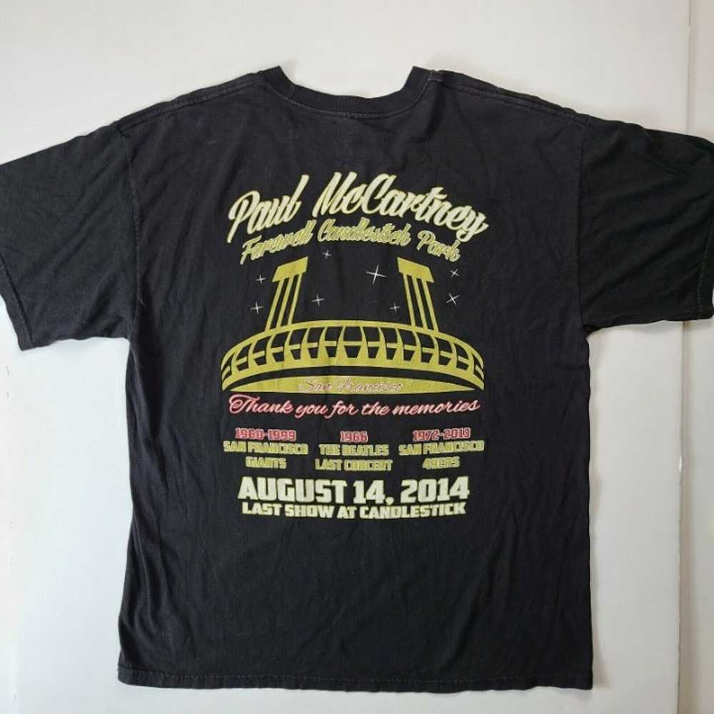 Paul McCartney Out There Concert Tour T Shirt Siz… - image 2