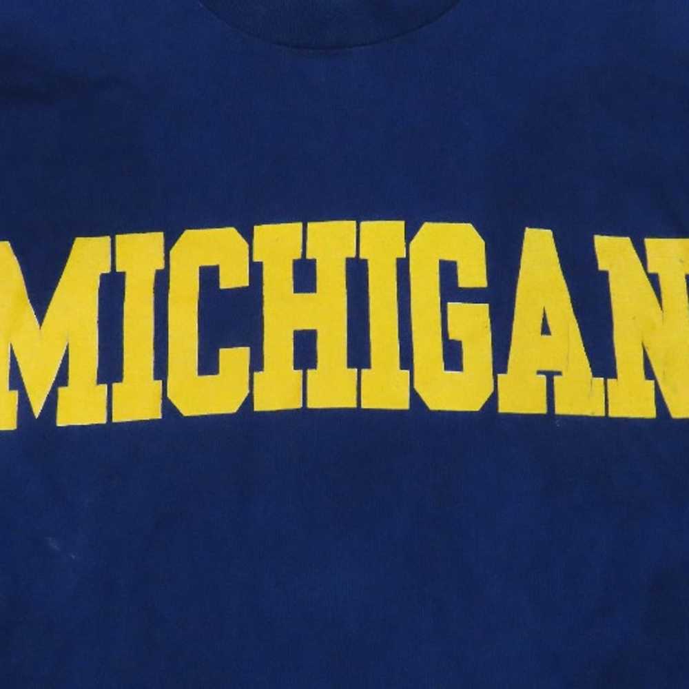 Vtg University of Michigan T-Shirt Tee Mens XL Si… - image 3