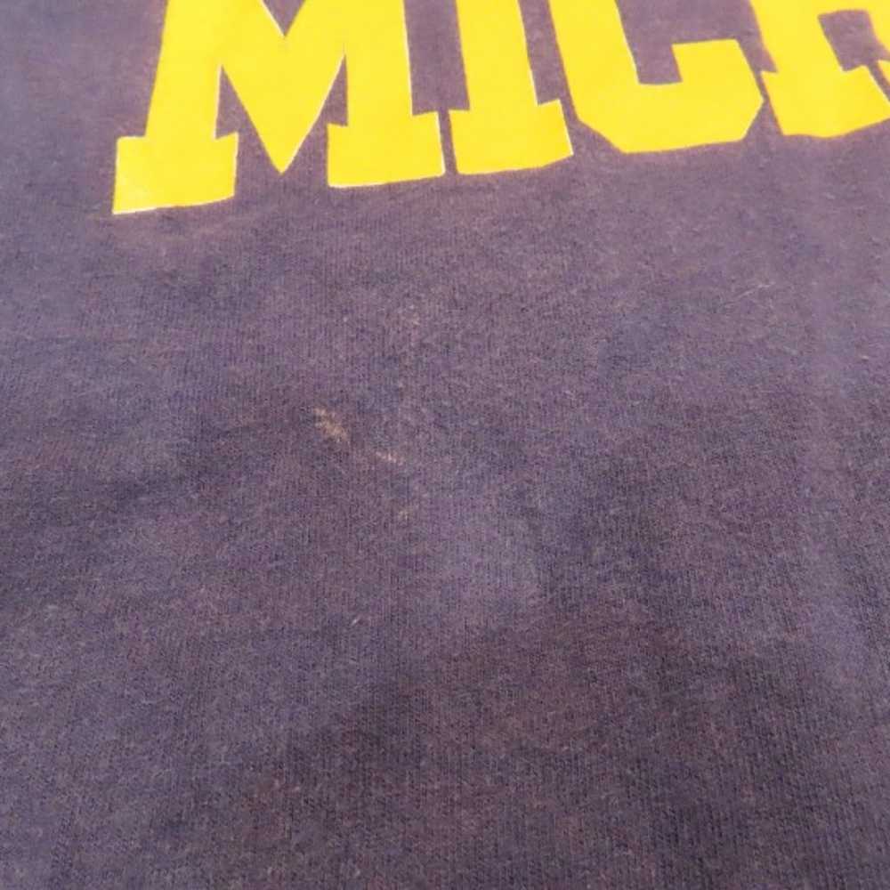 Vtg University of Michigan T-Shirt Tee Mens XL Si… - image 7