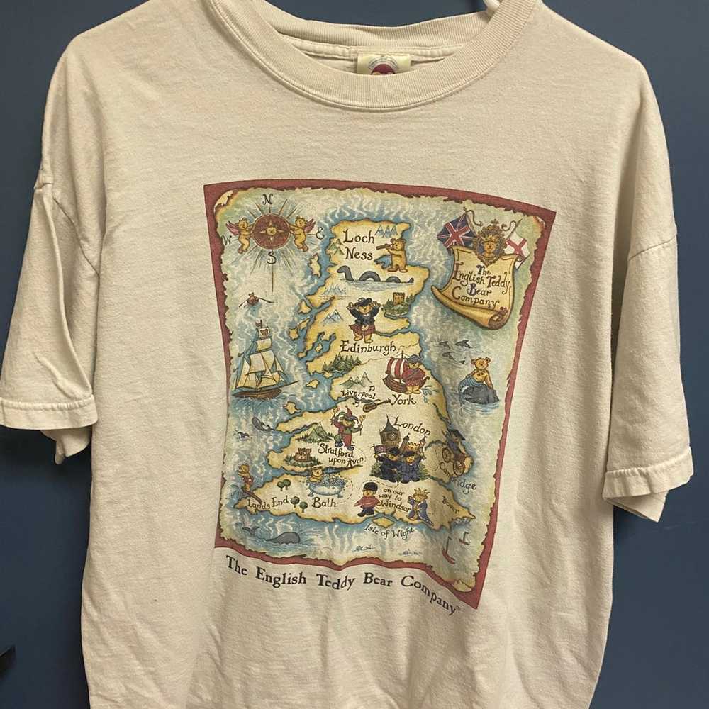 Vintage 90s English Teddy Bear Company t-shirt - image 1