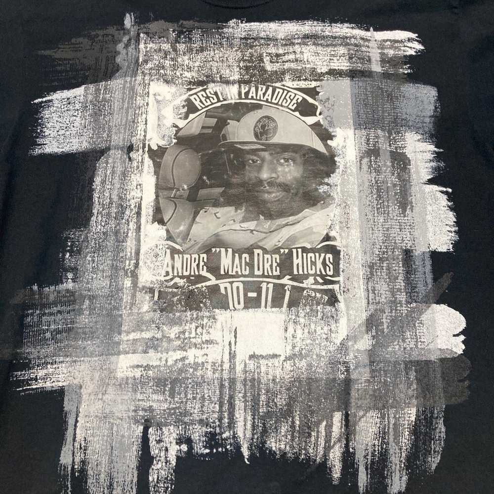 Pro club Mac Dre black short sleeve shirt - image 2