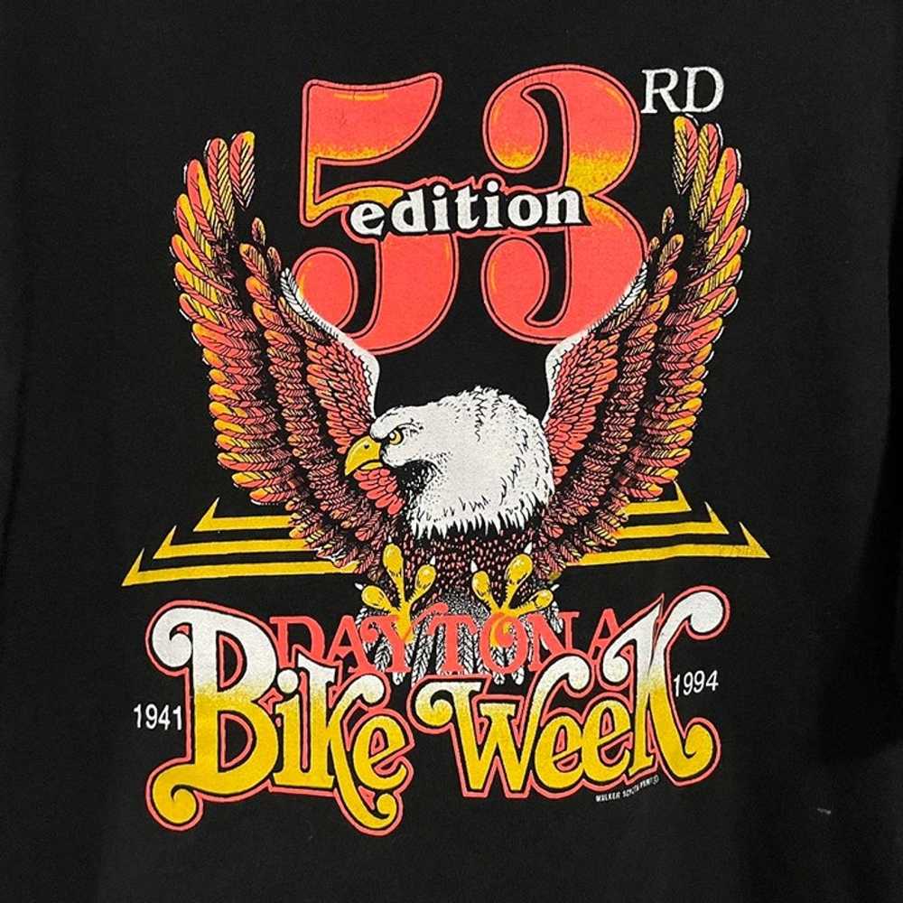 Vintage 1994 Daytona Bike Week Harley Davidson Gr… - image 3