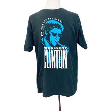 Vintage 1992 Bill Clinton “The Cure for Blues” T-shirt - Gem