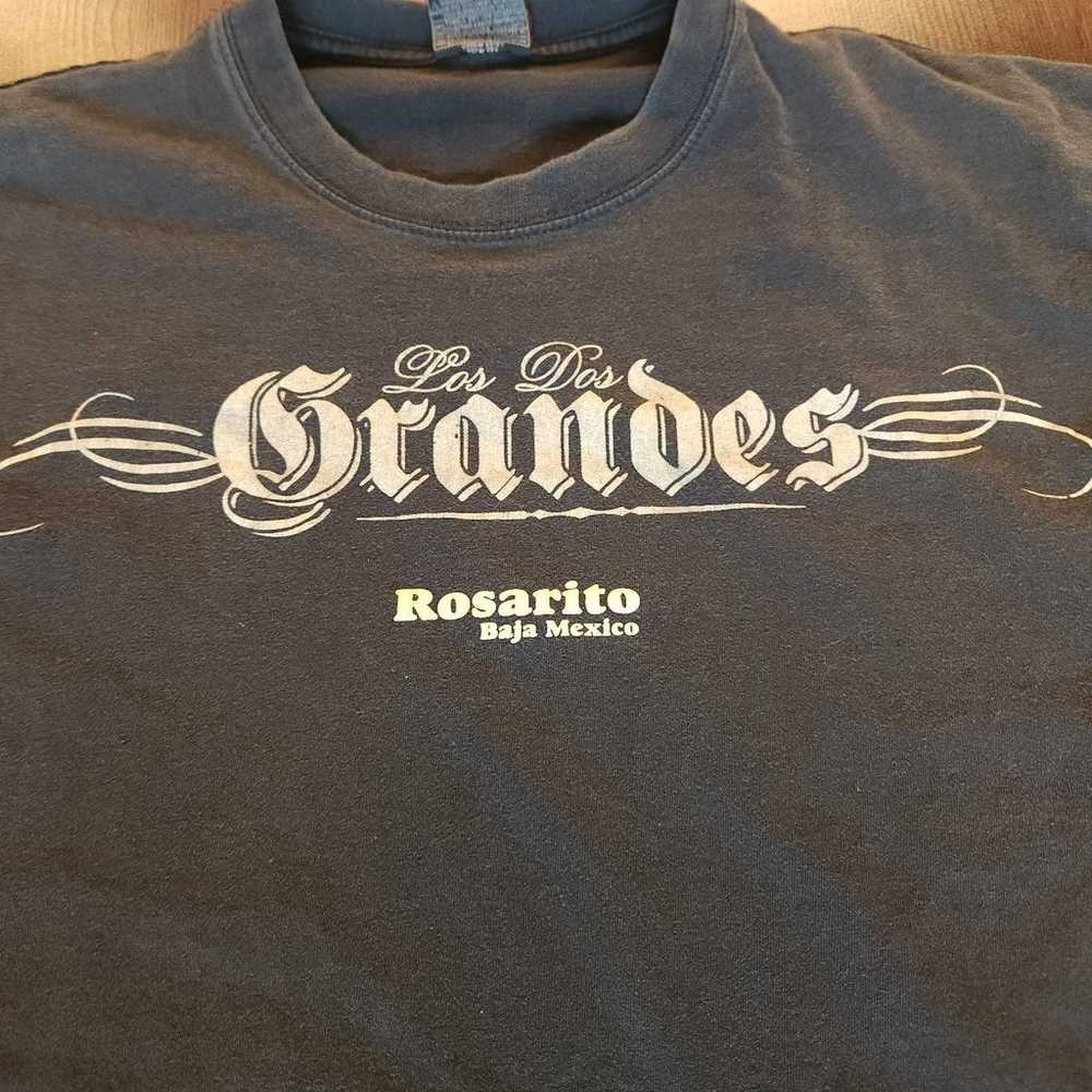 Vintage Emilio Zapata & Pancho Villa T Shirt Los … - image 3