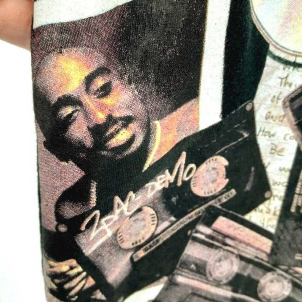 RARE VINTAGE Tupac Shakur Photo, Lyric Sheet, Cas… - image 2