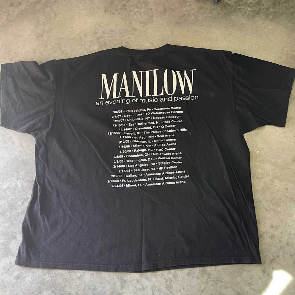 Barry Manilow 2007-2008 Tour T-shirt - image 4