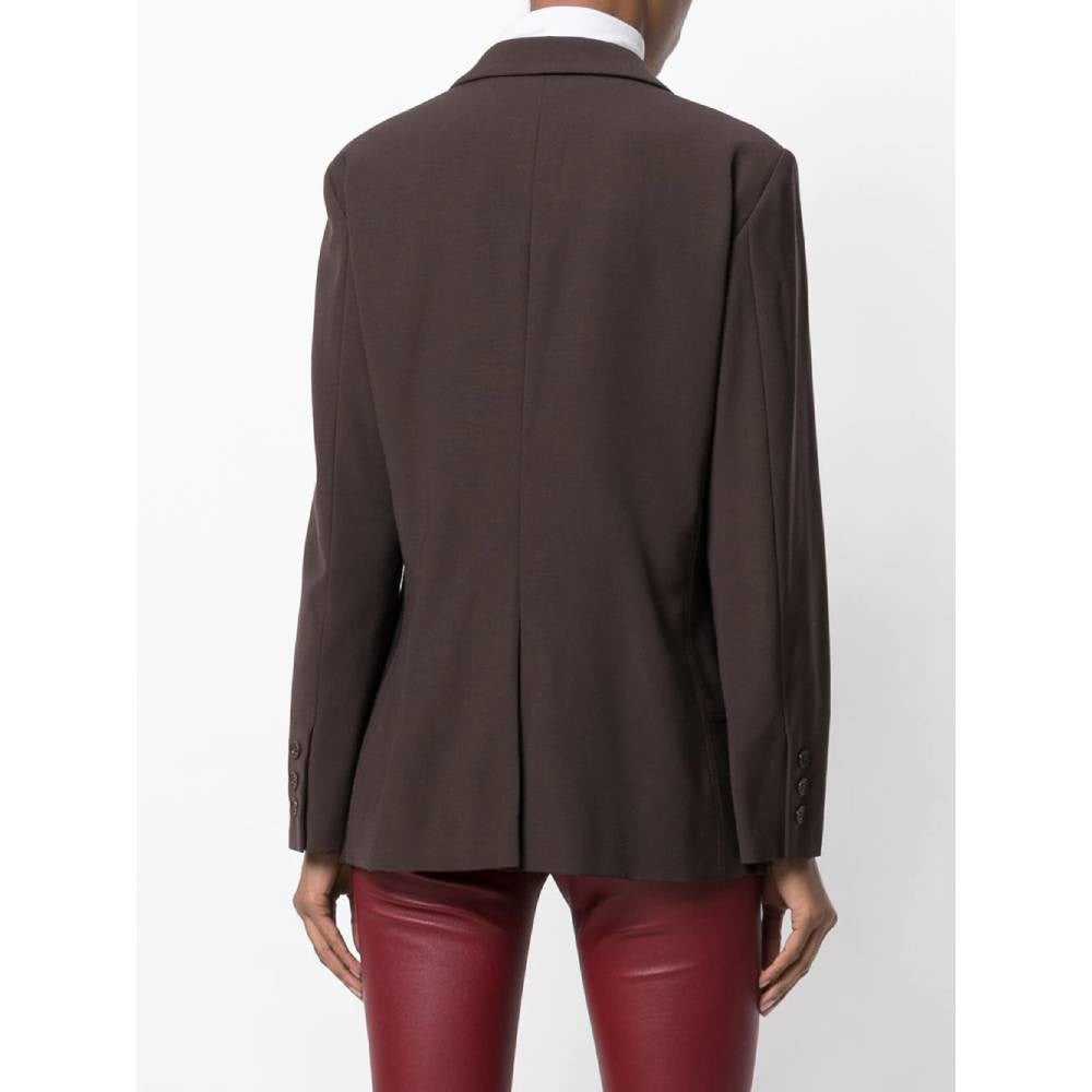 Moschino Brown Wool Blazer - '90s - image 4