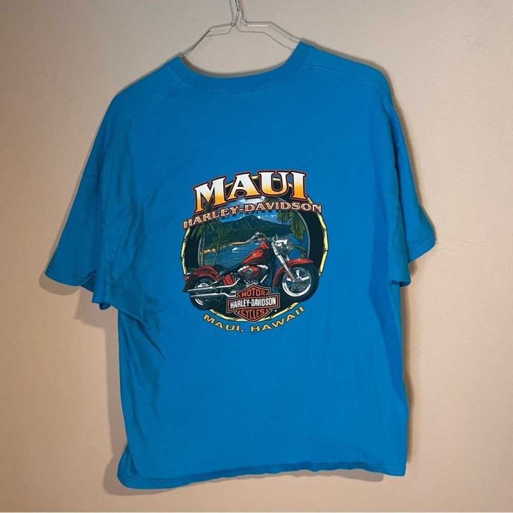 Vintage Harley Davidson Maui Hawaii Eagle T Shirt - image 3