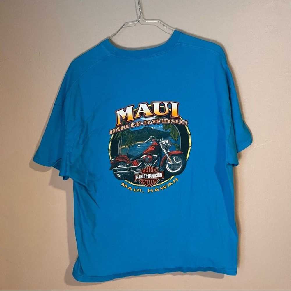 Vintage Harley Davidson Maui Hawaii Eagle T Shirt - image 5