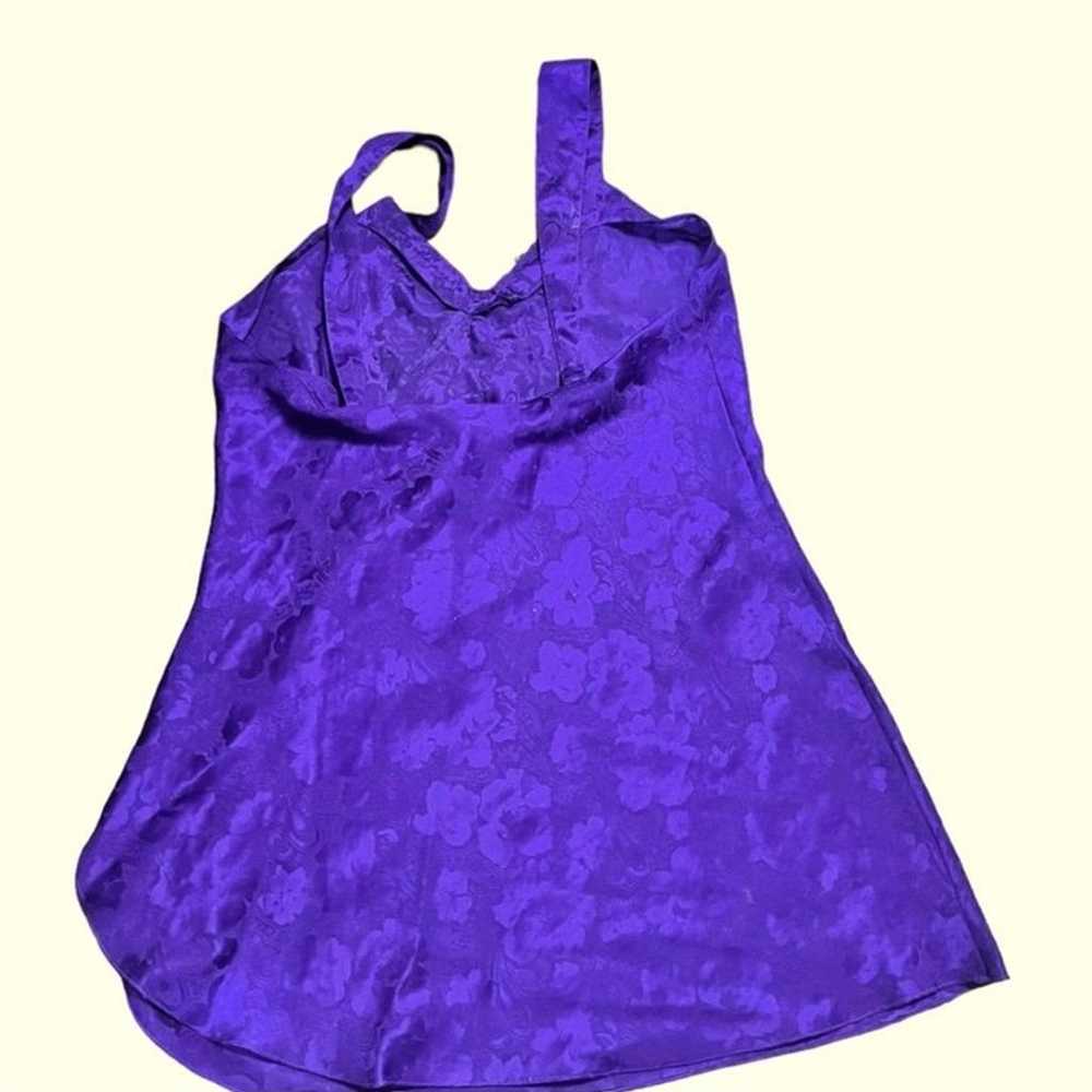 Victorias Secret Gold Label Vintage Purple Linger… - image 2