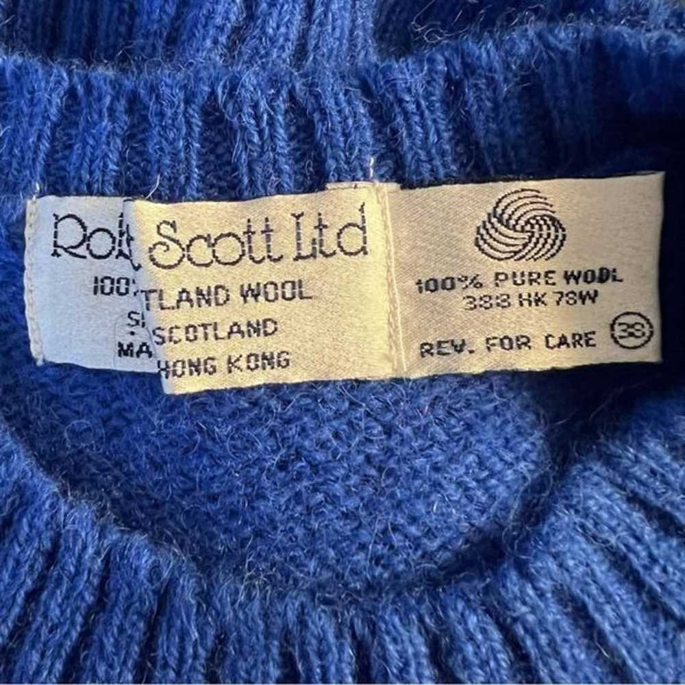 Vintage Robert Scott Wool Teddy Bear Sweater Vest - image 6