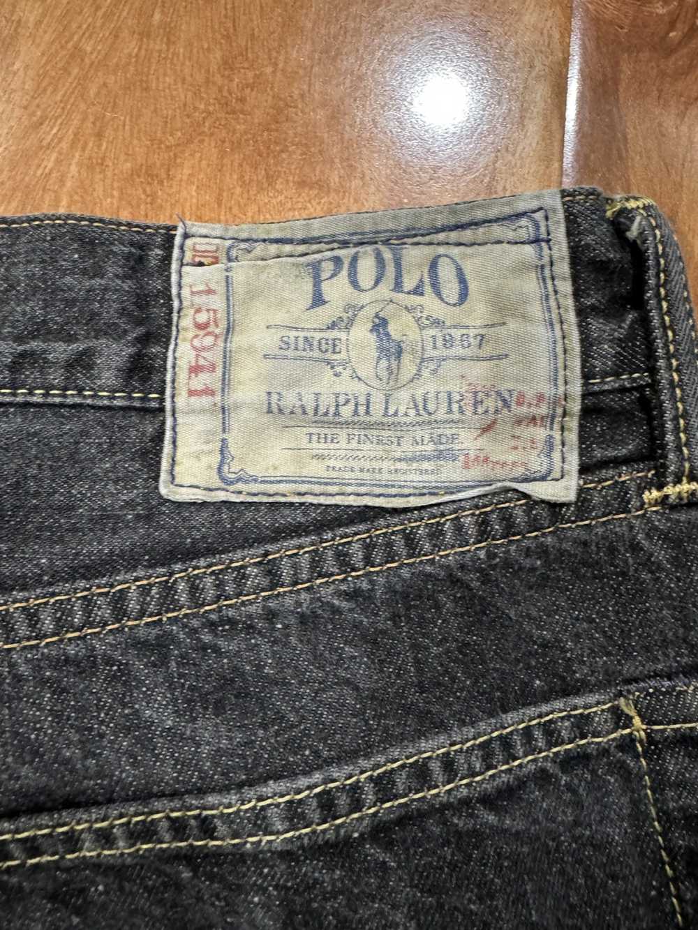 Polo Ralph Lauren Vintage Black Polo Jeans - image 3