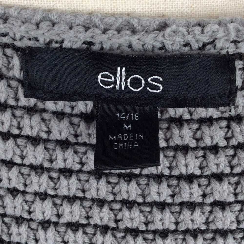 Other Ellos Tunic Sweater Medium 14/16 Scoop Neck… - image 7