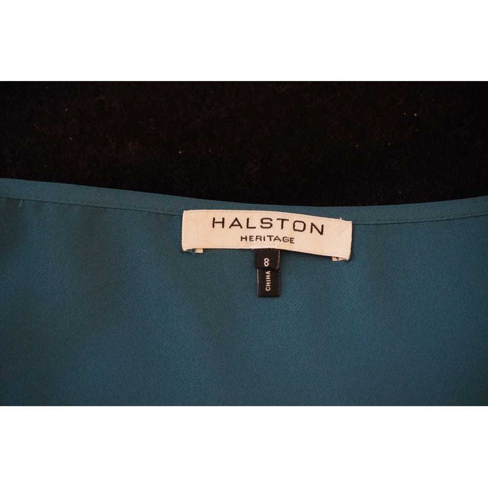 Halston Heritage Silk mini dress - image 3