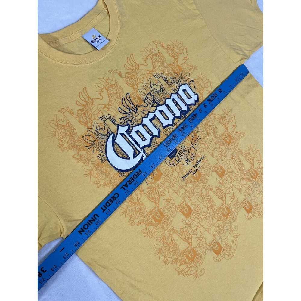 Corona Vintage Corona Beer T-Shirt Size XL Yellow… - image 5