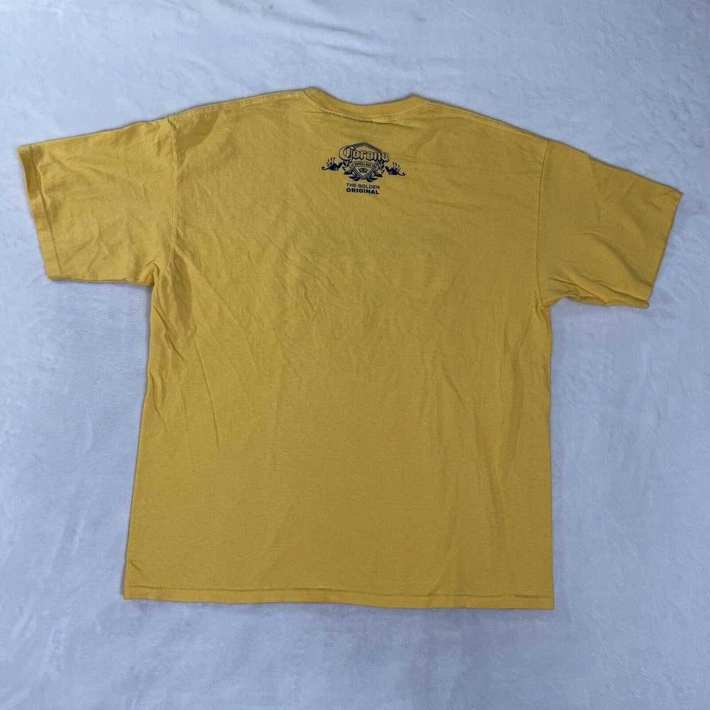 Corona Vintage Corona Beer T-Shirt Size XL Yellow… - image 8