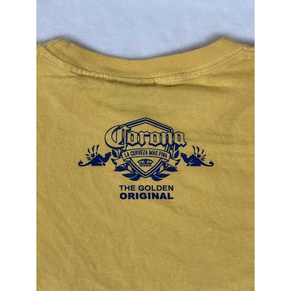 Corona Vintage Corona Beer T-Shirt Size XL Yellow… - image 9