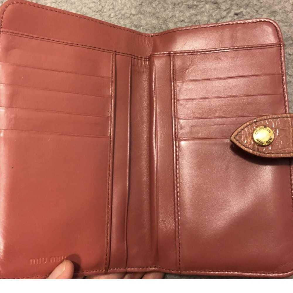 Miu Miu Leather wallet - image 9