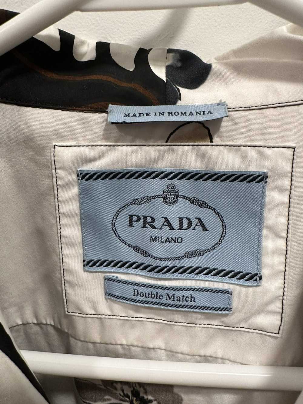 Prada Prada Double Match Heavy Cotton Shirt XL - image 3