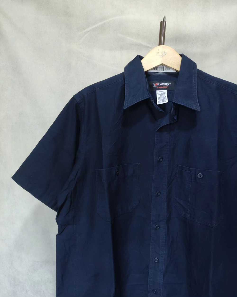 Vintage × Wrangler WRANGLER WORKWEAR SS SHIRT - image 2