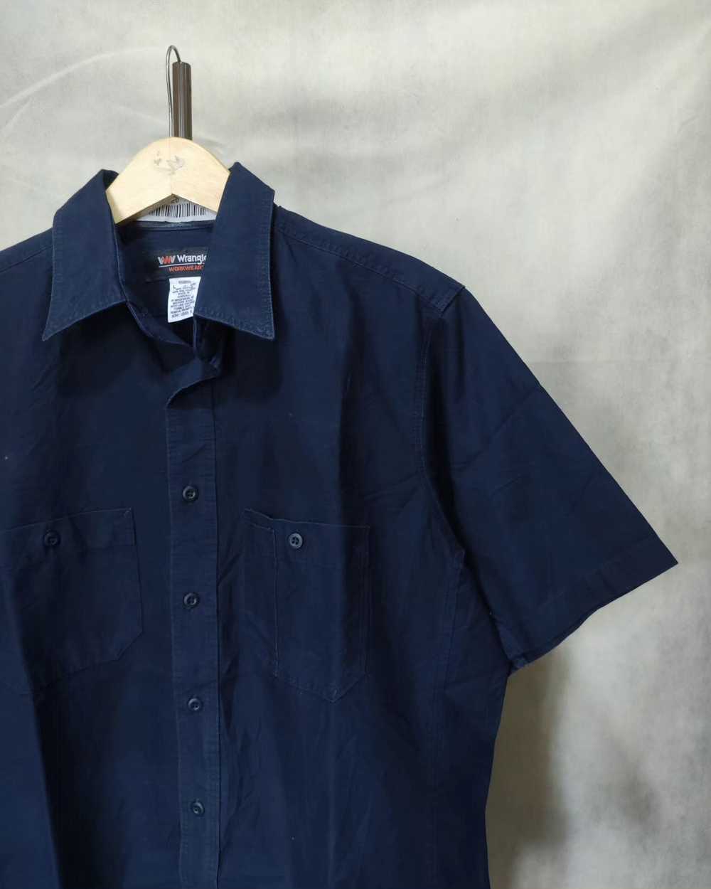 Vintage × Wrangler WRANGLER WORKWEAR SS SHIRT - image 3