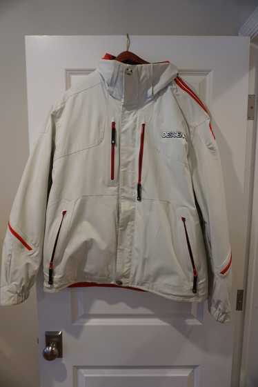 Descente Descente Ski Jacket - White w/ Red Detail