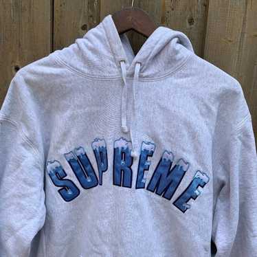 Supreme Supreme Icy Arc Hoodie Sweatshirt Ash Gre… - image 1
