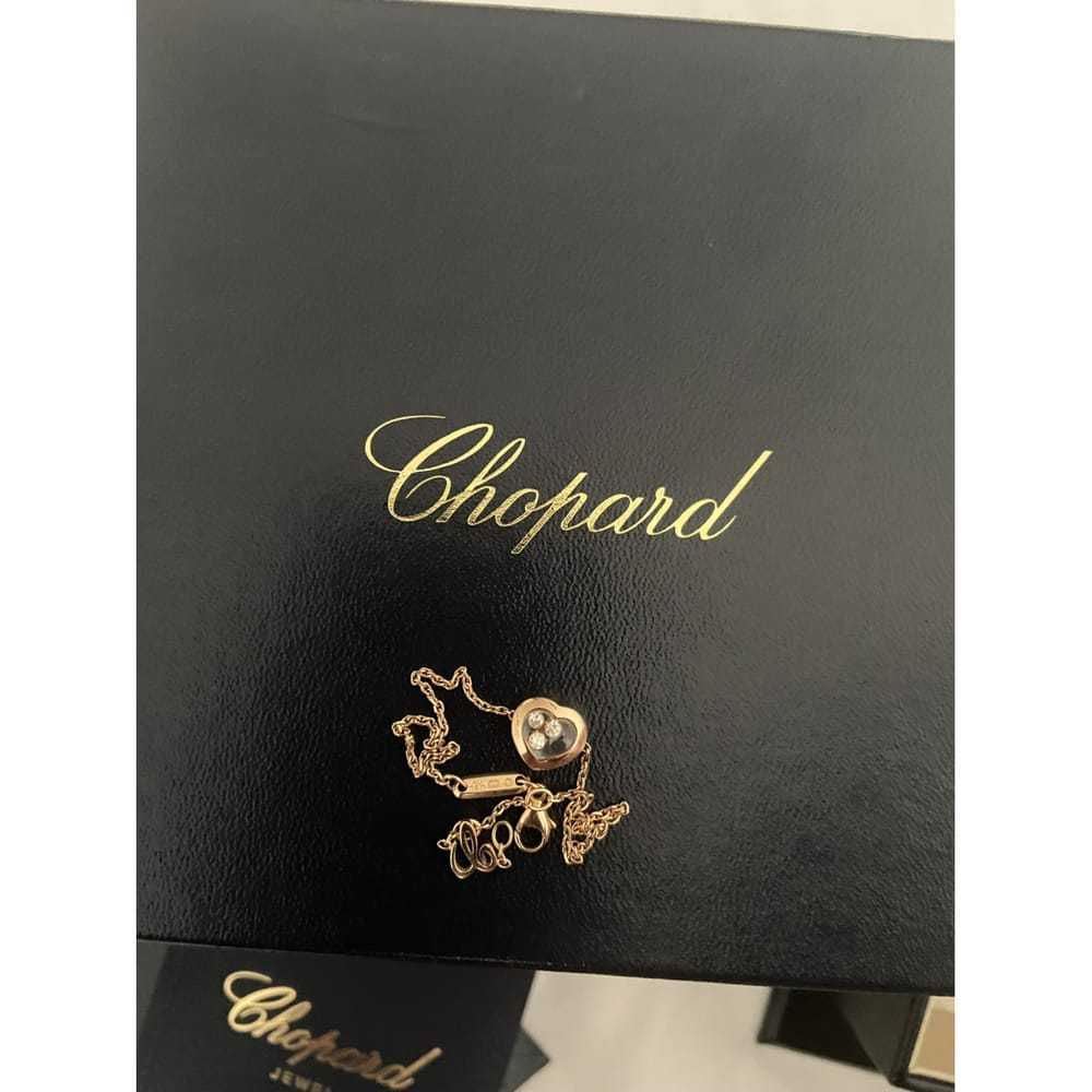 Chopard Happy Diamonds pink gold bracelet - image 6